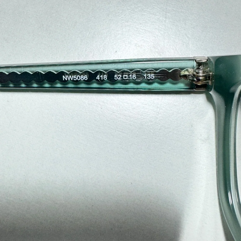 Nine West NW5086 418 Teal Green Cat Eye Eyeglasses Frames 52-16-135
